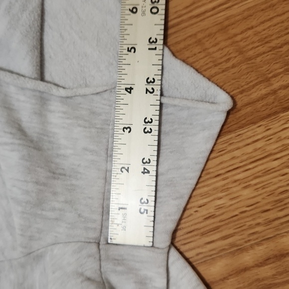 pacsun grey cutoff playboy bunny sweat shorts size small - Picture 6 of 7